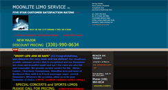 Desktop Screenshot of moonlitelimoservice.com